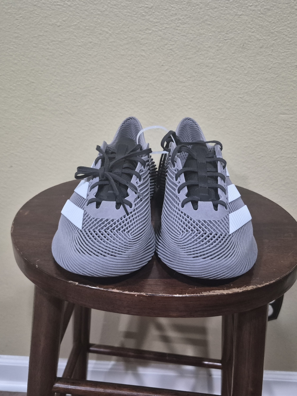 Adidas Climacool Gray Men’s Athletic Sneakers with White Stripes Size 6.5